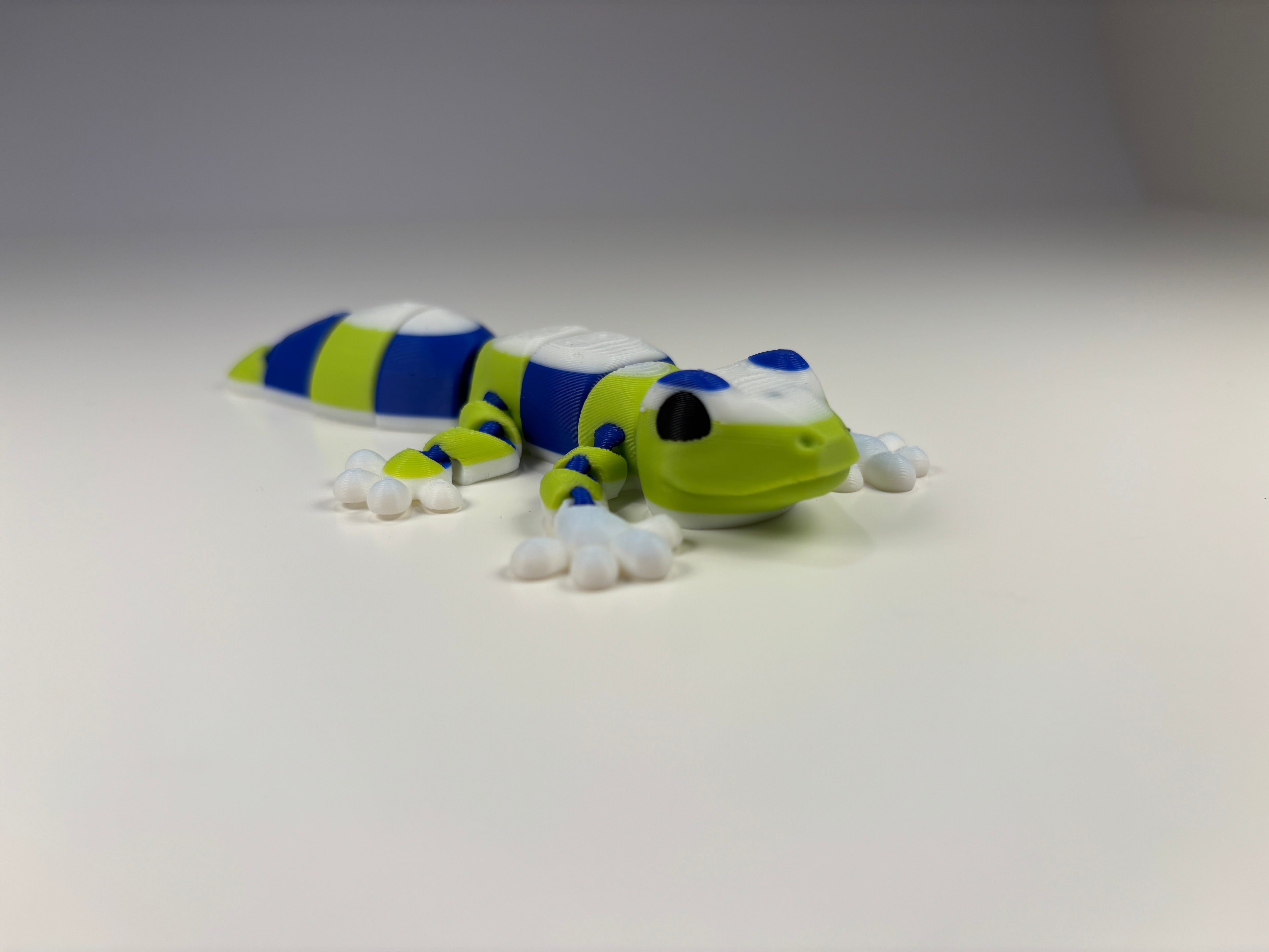 Zippy, the Stripe-Tailed Wonder Gecko of Whispering Jungle