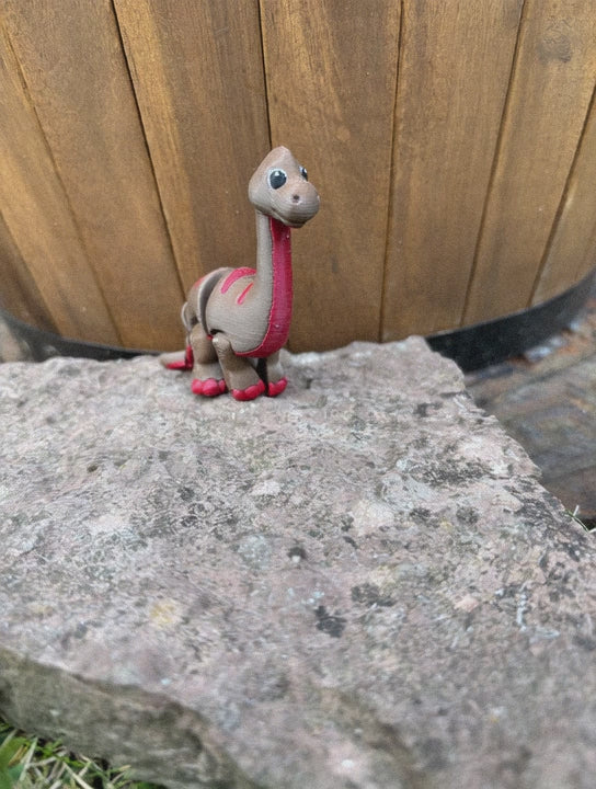 Bronty, the Gentle Dream-Dino from Starlit Valley